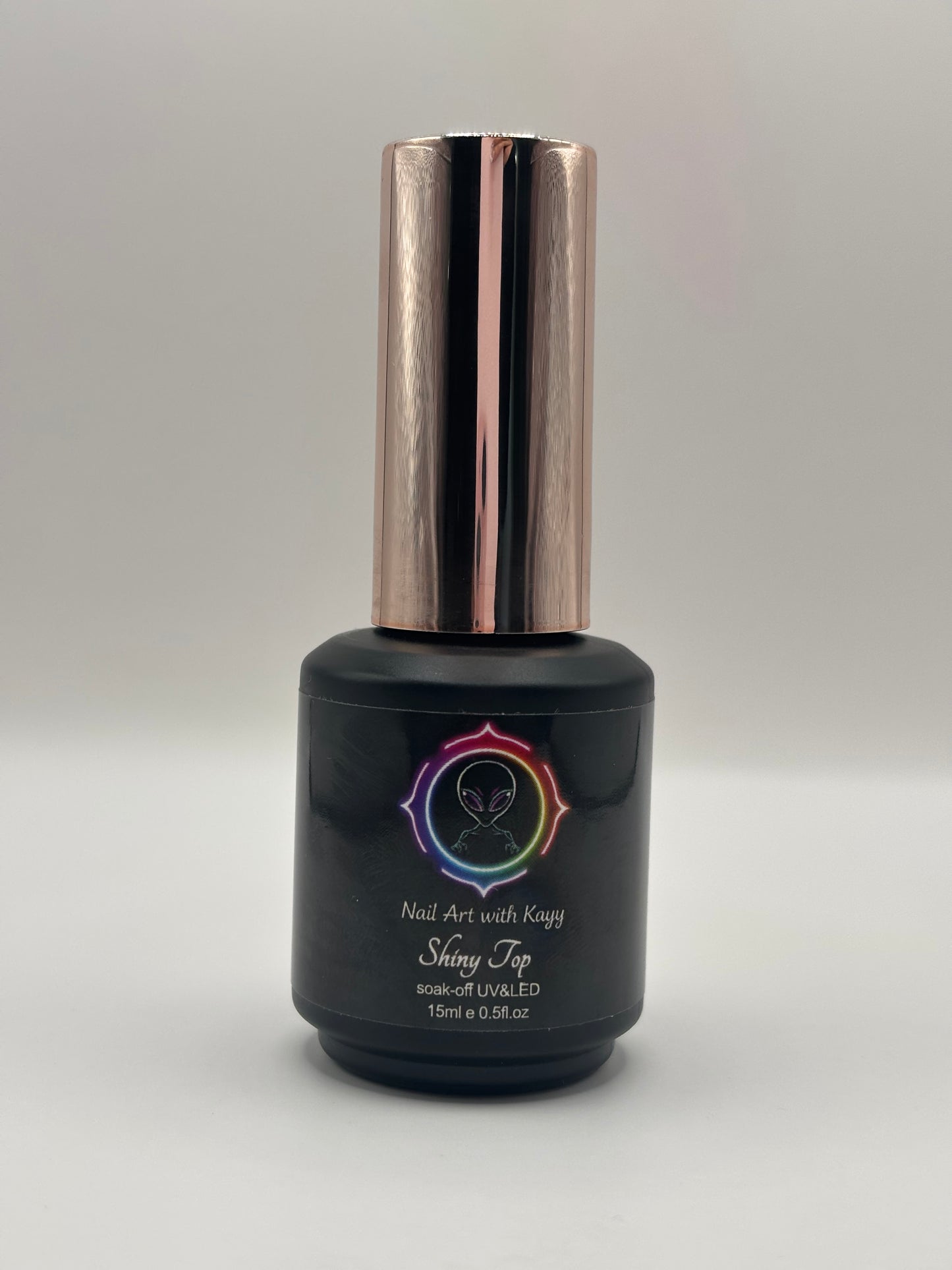 No-wipe Shiny top coat